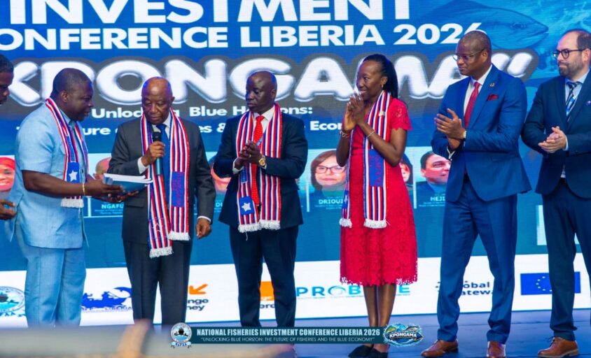 Officials at Liberia's National Fisheries Conference 2026